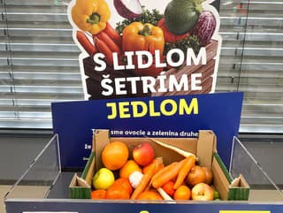 Šetriť jedlom s Lidlom