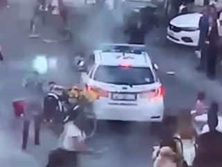 Šokujúce VIDEO Policajné auto
