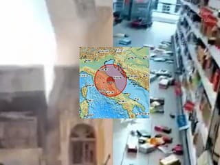Zemetrasenie v Taliansku s