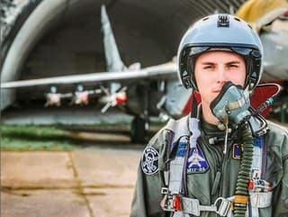 Ukrajinský pilot šokoval krvavou