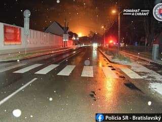Dopravná nehoda v Bratislava