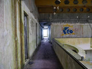 Opustený hotel, ktorý ešte