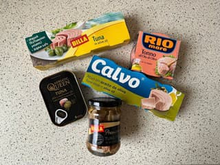 TEST tuniaka v olivovom