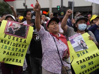 Demonštranti požadujú odstúpenie prezidentky