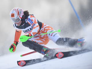 Na snímke slovenská lyžiarka