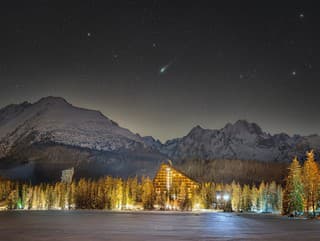 Výnimočná zelená kométa je