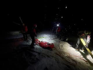 FOTO Zásah horských záchranárov