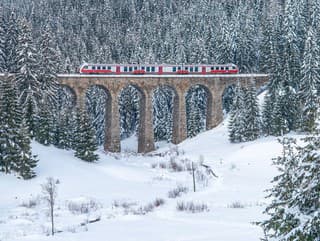 Vlakom za lyžovaním: Veľký