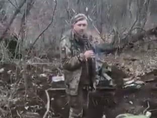 Ukrajinský vojak zvolal pred