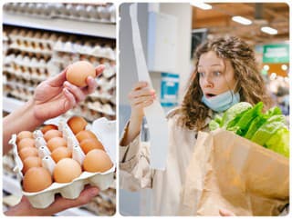 Ceny vajec na Slovensku