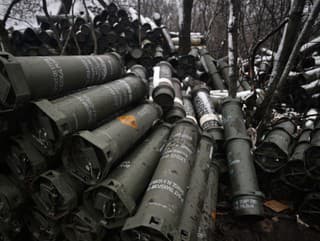 Delostrelecká munícia ukrajinskej armády