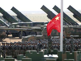 Čína ukončila trojdňové vojenské