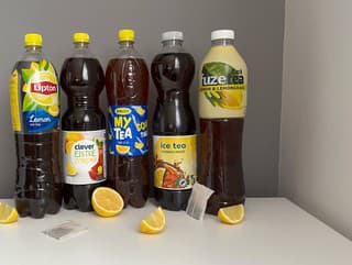 TEST ľadových čajov s citrónovou