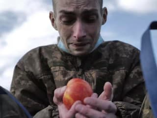 VIDEO oslobodených ukrajinských vojakov,