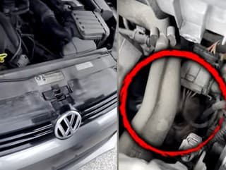 Prekvapenie v motorovom priestore