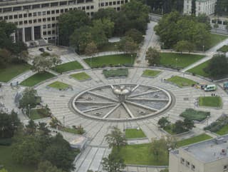 Fontána Družba na Námestí