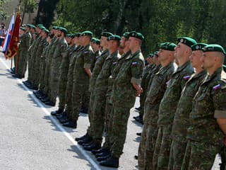Vojaci pred odchodom do
