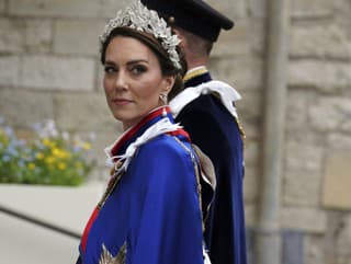 Princezná Kate na korunovácii