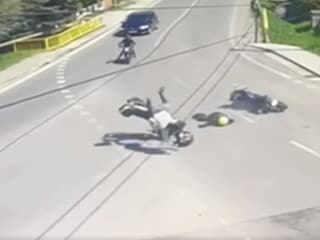 VIDEO Smrteľná nehoda motorkára!