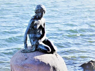 Socha morskej víly s