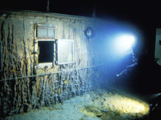 Digitálne skenovanie vraku Titanicu