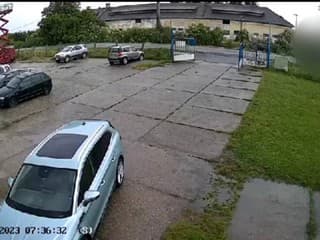AUTENTICKÉ VIDEO Brutálna nehoda,