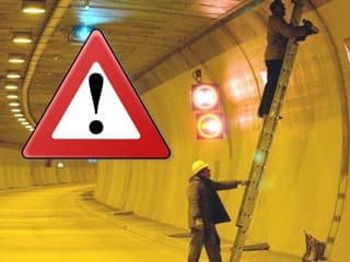 POZOR Dva diaľničné TUNELY