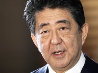 Bývalý japonský premiér Šinzó