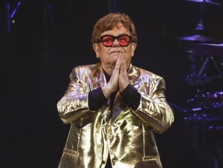 Elton John počas včerajšieho