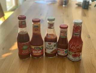 TEST kečupov v skle: