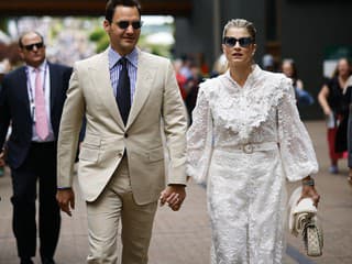 Mirka Federer zažiarila po