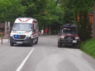 Záchranári pomáhali poľskej cyklistke: