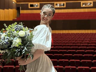 Veronika tancovala so SĽUK-om