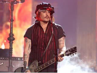 Johnny Depp vystúpil s