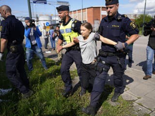 Klimatickú aktivistku Grétu Thunbergovú