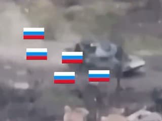 Posádka ruského tanku vnikla