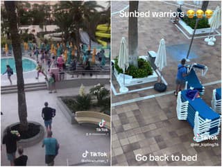 Šialené bitky o ležadlá: