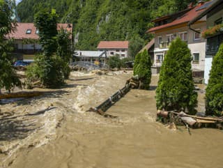 Záplavy v Slovinsku