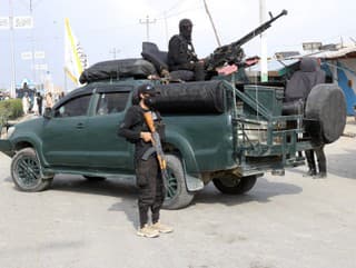 Bojovníci afganského militantného hnutia