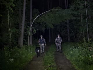 Litovskí vojaci kontrolujú hranice