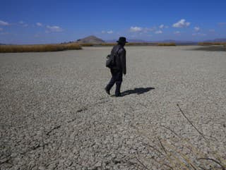 OBRAZOM: Jazero Titicaca ohrozuje