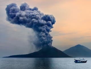 Indonézia po erupcii sopky