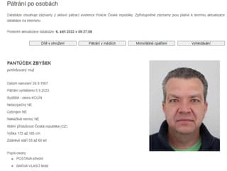 Česká polícia vyhlásila PÁTRANIE