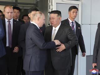 Vladimir Putin počas stretnutia