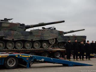 Prvú dodávku tankov Leopard
