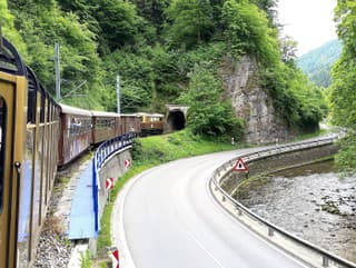 Dolné Rakúsko vlakom: Na