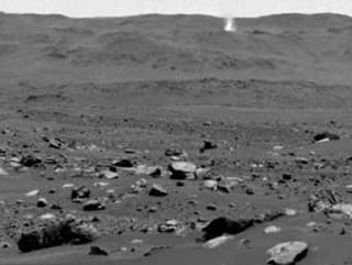 Záhadný úkaz na Marse: