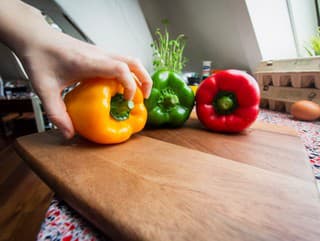 Ako zamraziť čerstvú papriku?