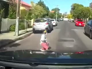 Vodič nemohol zrážke zabrániť.