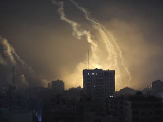 Nočné nálety v Gaze